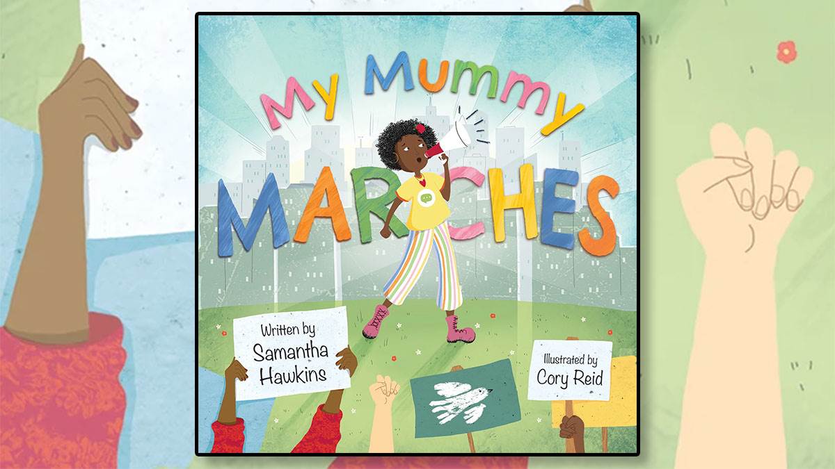 The front cover of My Mummy Marches