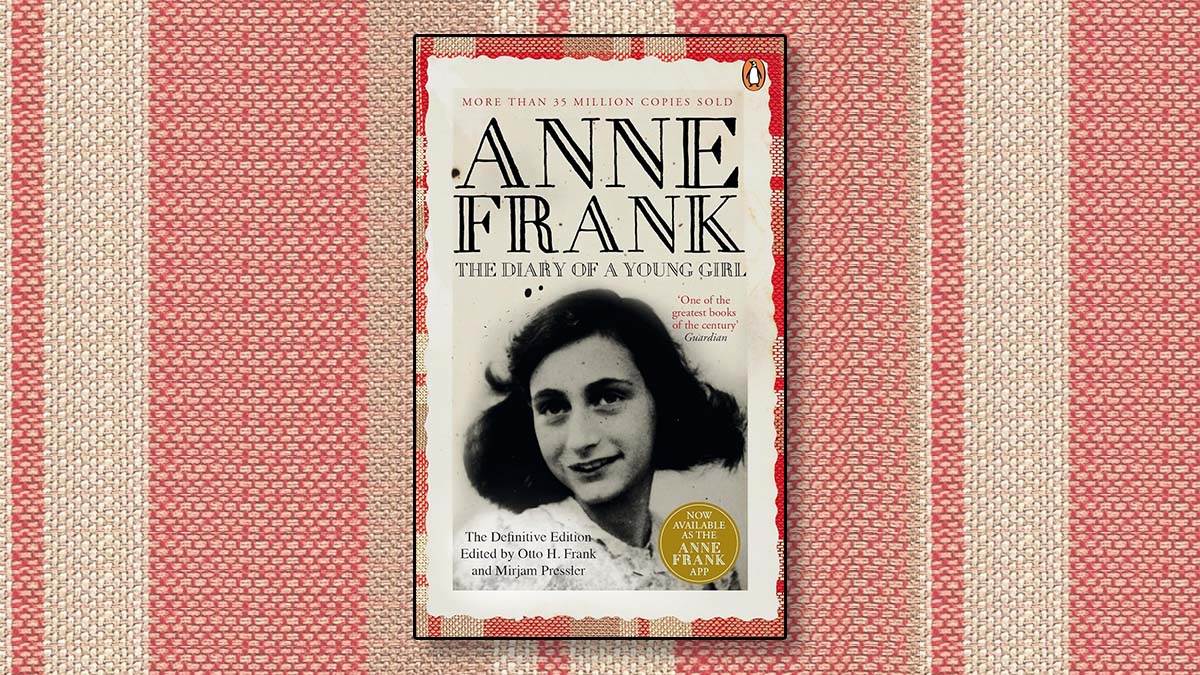 The front cover of The Diary of Anne Frank