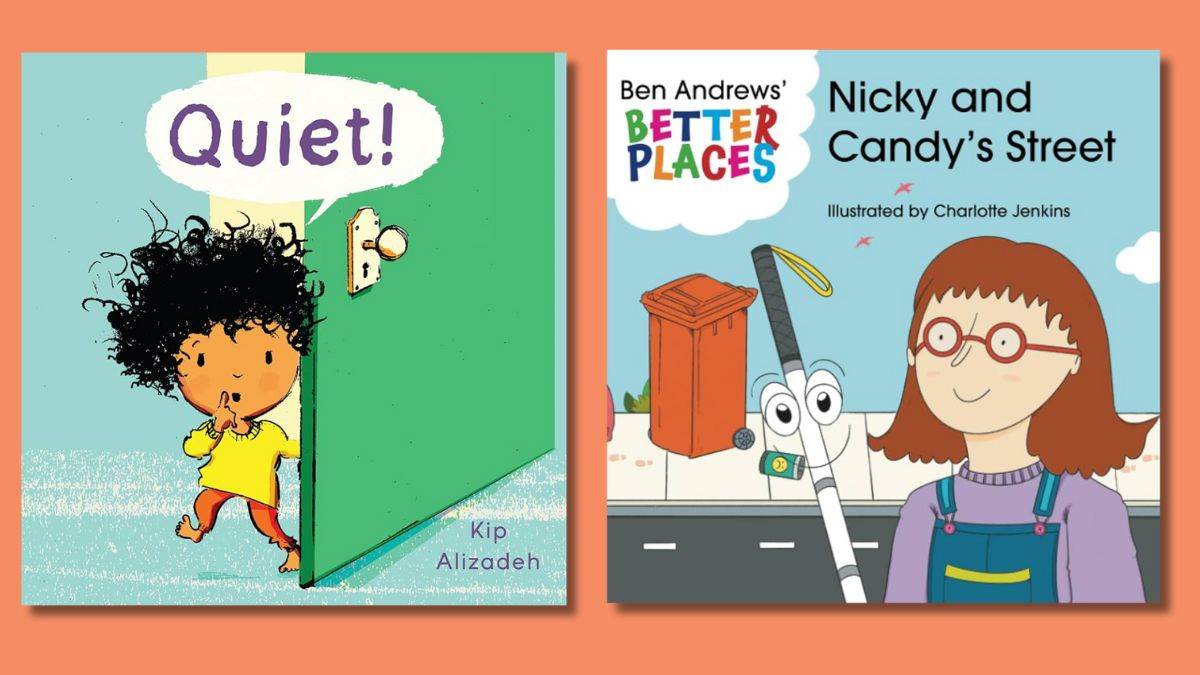 The front covers of Quiet and Nicky and Candy's Street