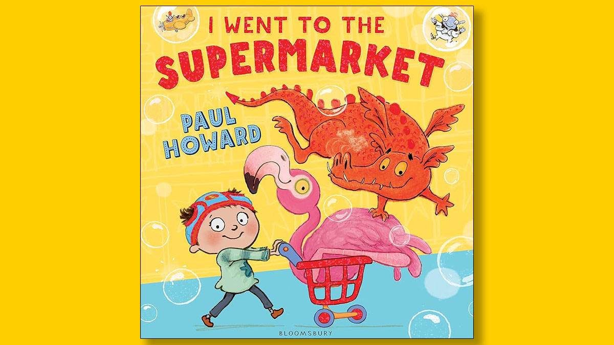 The front cover of I Went to the Supermarket by Paul Howard