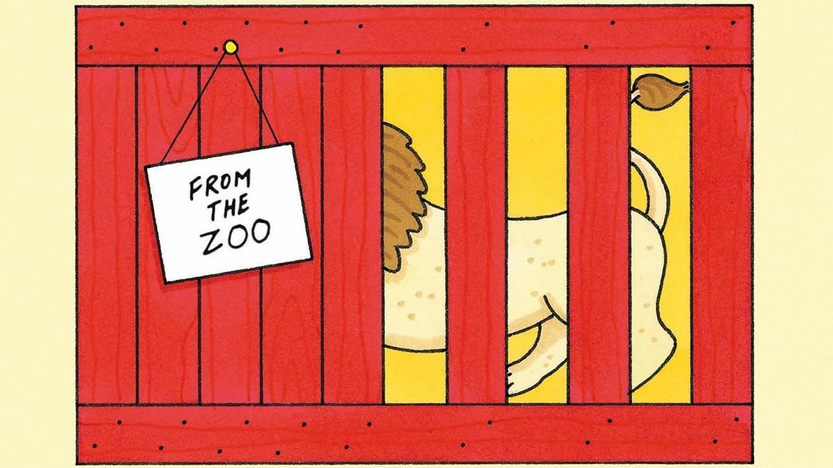 The front cover of Dear Zoo