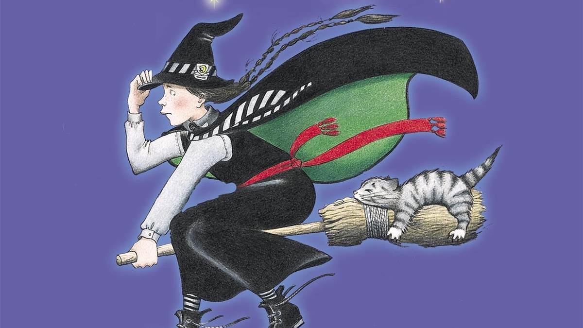 The front cover of The Worst Witch