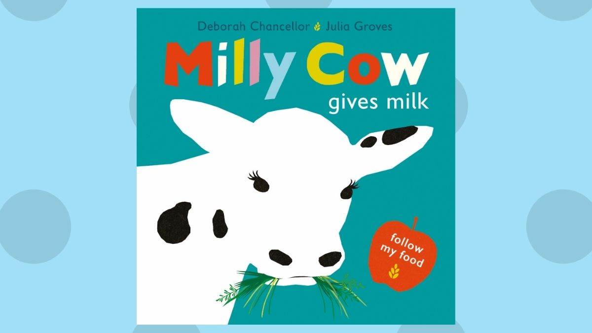 The cover of Milly Cow Gives Milk