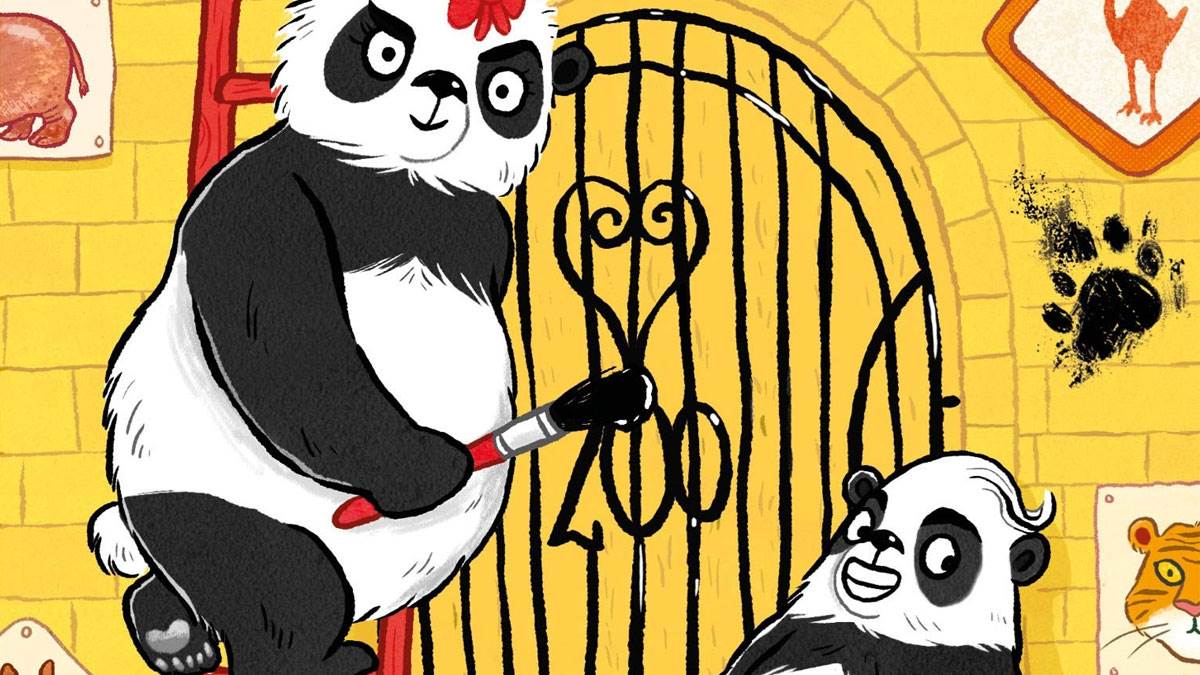 Illustration from Bad Panda by Swapna Haddow and Sheena Dempsey