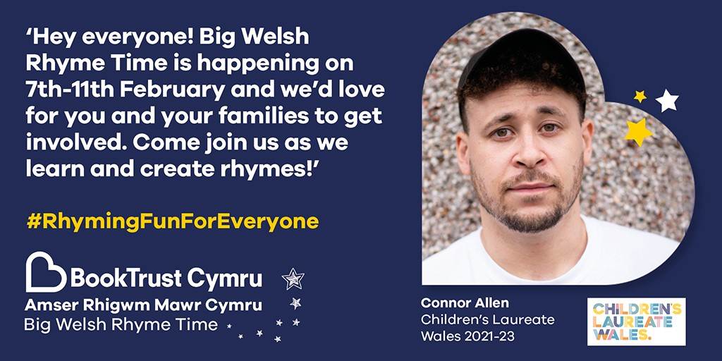Connor Allen, Children’s Laureate Wales 2021 – 2023